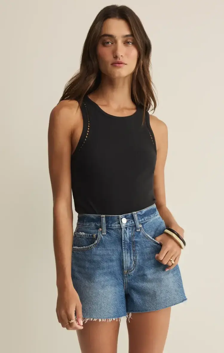 ZSupply Boa Rib Tank Black