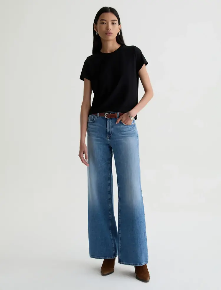 AG Denim Saige Wide Leg Jean American West