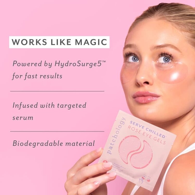 Patchology Rosé Hydrating Under Eye Masks