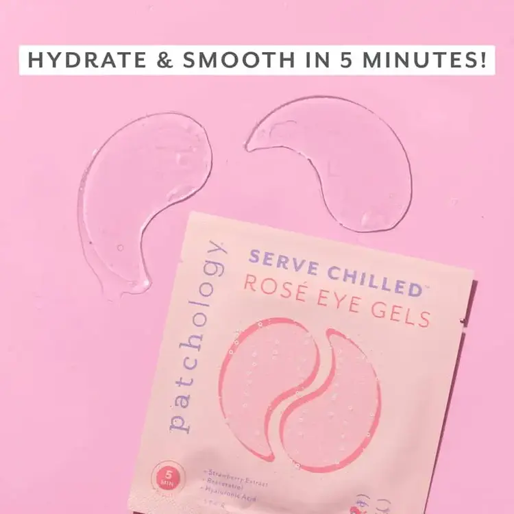 Patchology Rosé Hydrating Under Eye Masks