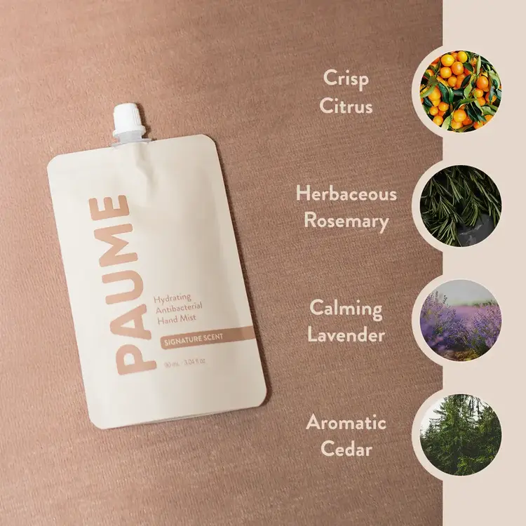 Paume Hydrating Antibacterial Hand Mist Refill Bag