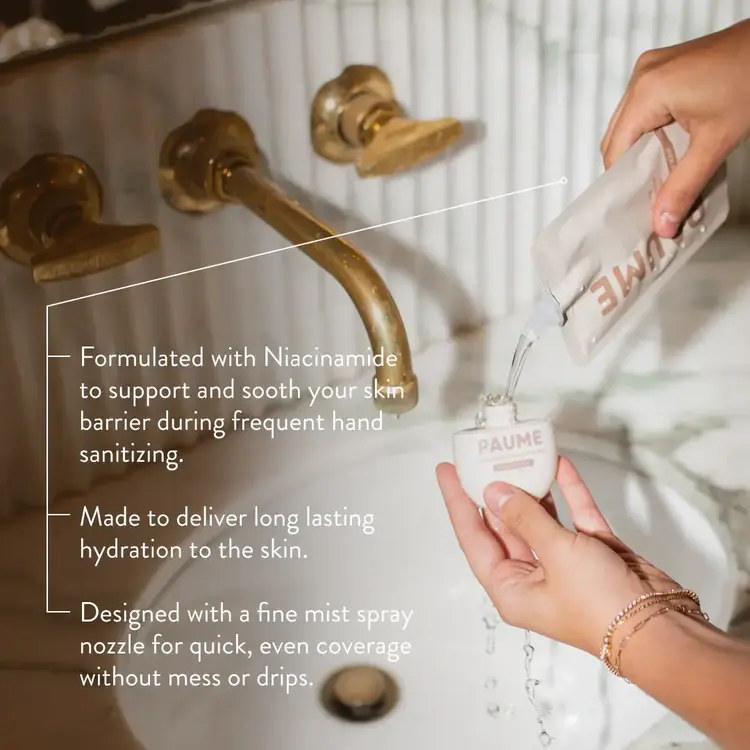 Paume Hydrating Antibacterial Hand Mist Refill Bag