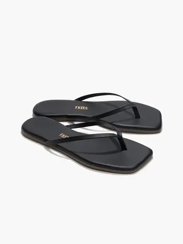 Square Toe Lily Black