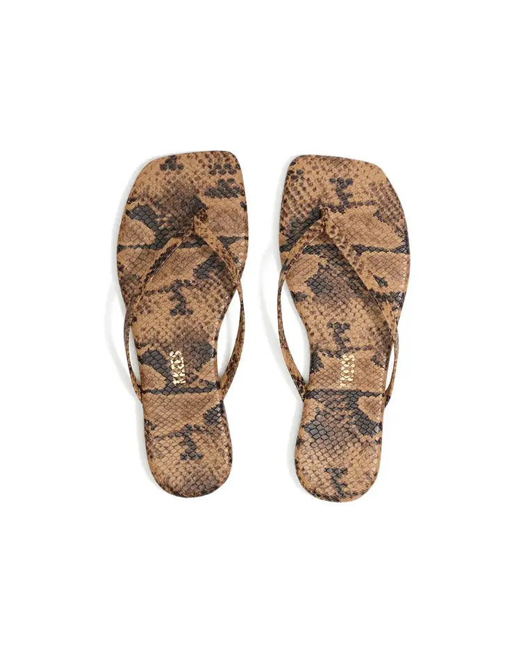 Square Toe Exotics Coco Snake