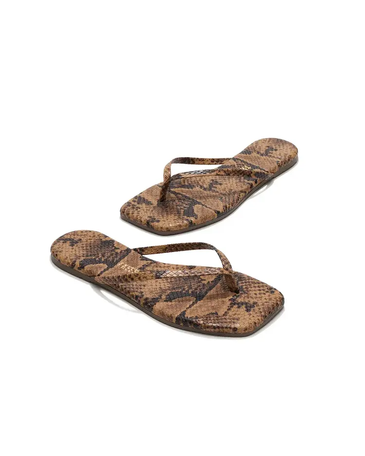 Square Toe Exotics Coco Snake