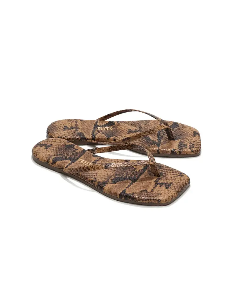 Square Toe Exotics Coco Snake