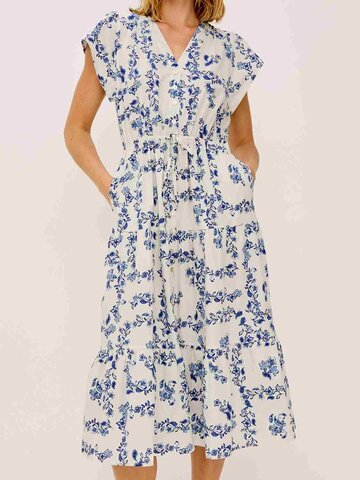 Rails Roza Dress Ceramic Floral
