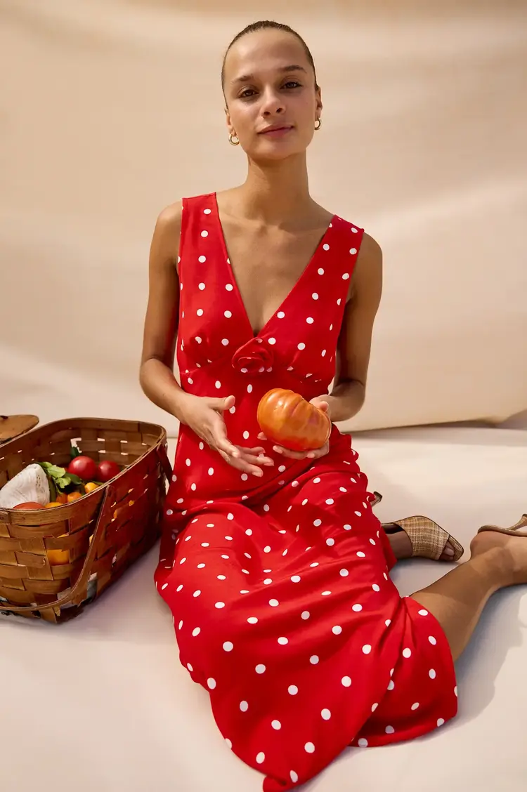 Rails Giadzy Terena Dress Rossa