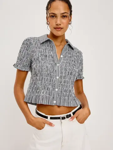Rails Alton Shirt Black Gingham