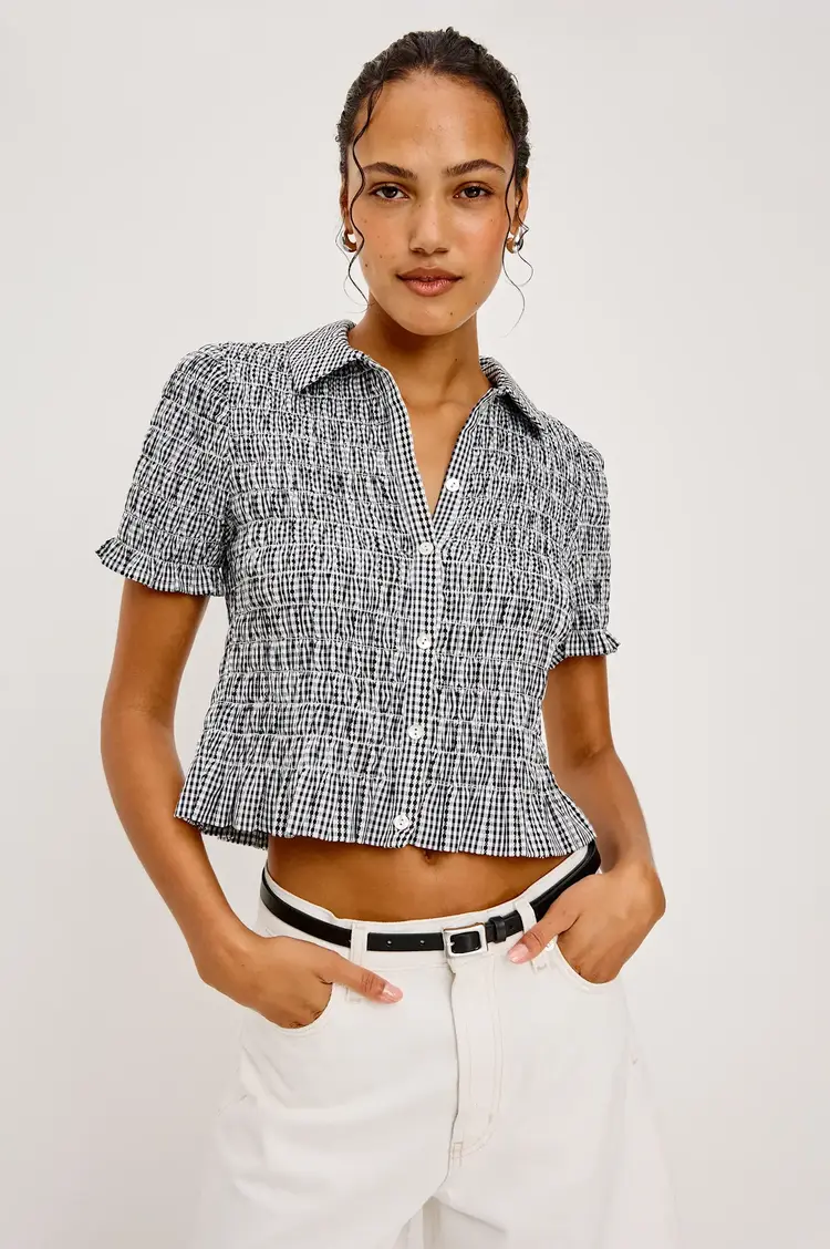 Rails Alton Shirt Black Gingham