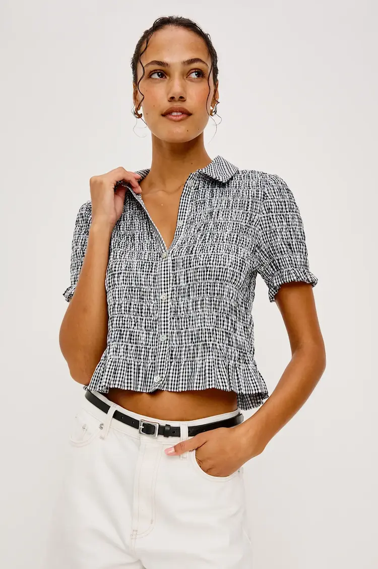 Rails Alton Shirt Black Gingham