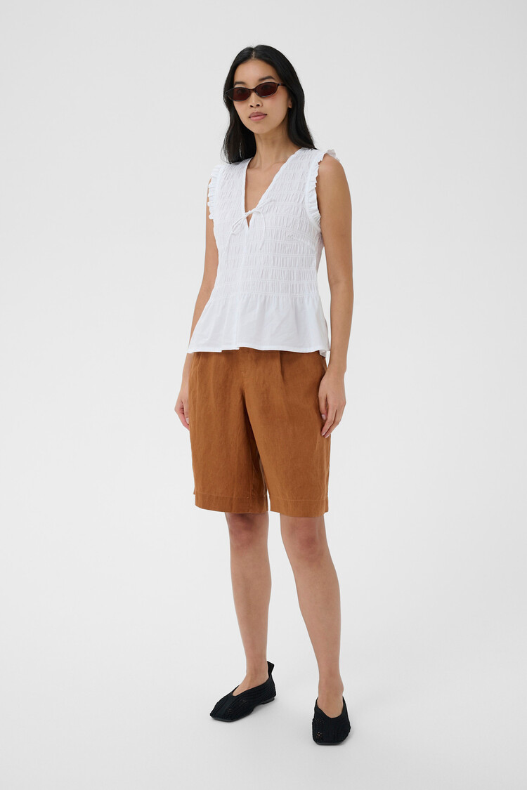 Part Two Borgny Top Bright White