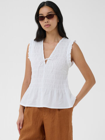 Part Two Borgny Top Bright White
