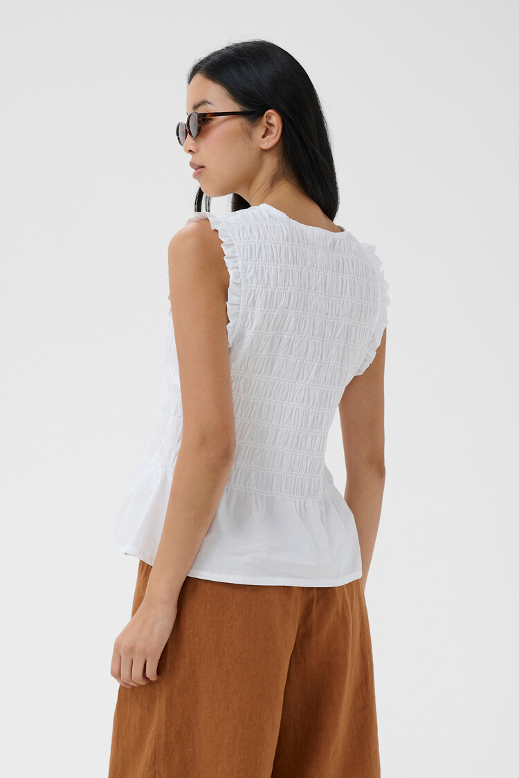 Part Two Borgny Top Bright White