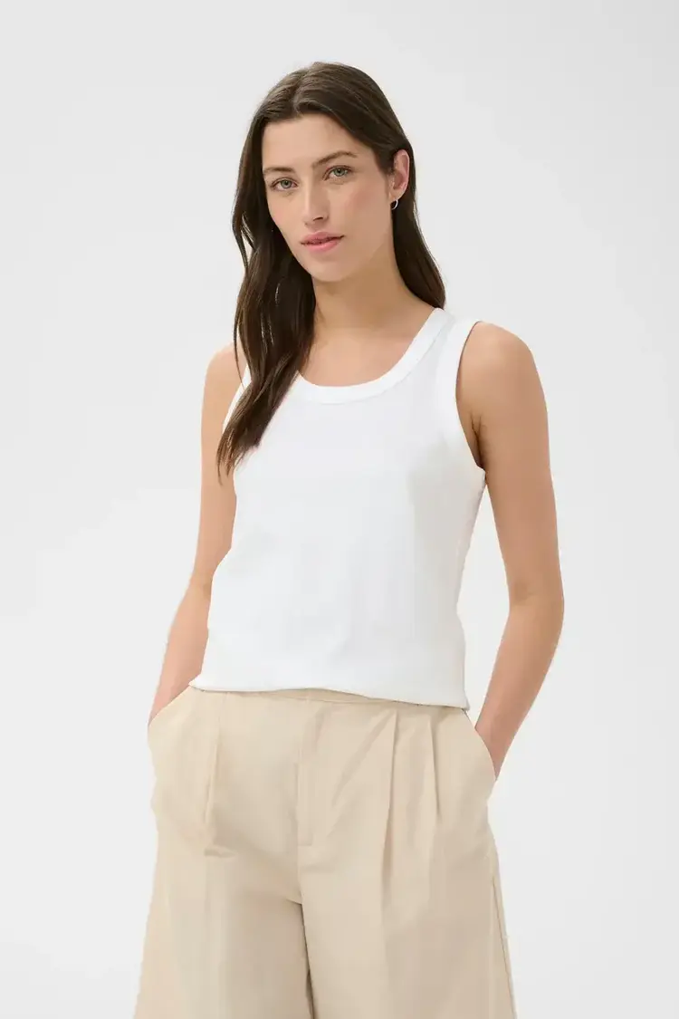 Part Two Bessy Top Bright White