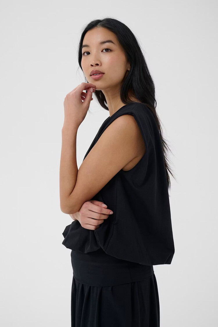 Part Two Berthine Top Black