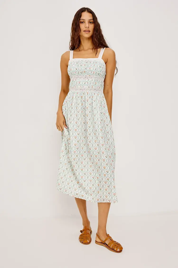 Rails Kimiko Dress Peach Peony