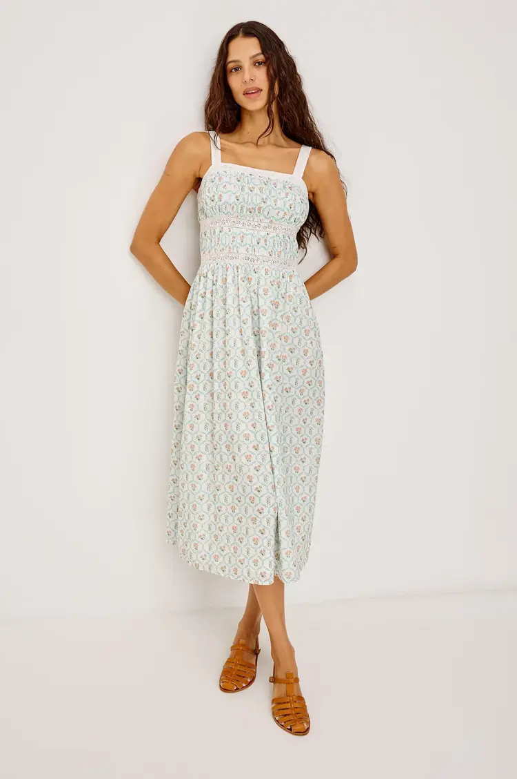 Rails Kimiko Dress Peach Peony