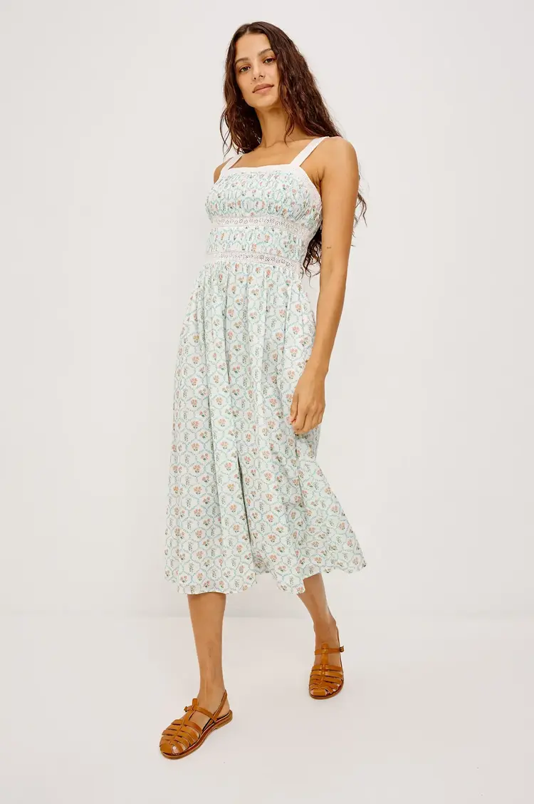 Rails Kimiko Dress Peach Peony