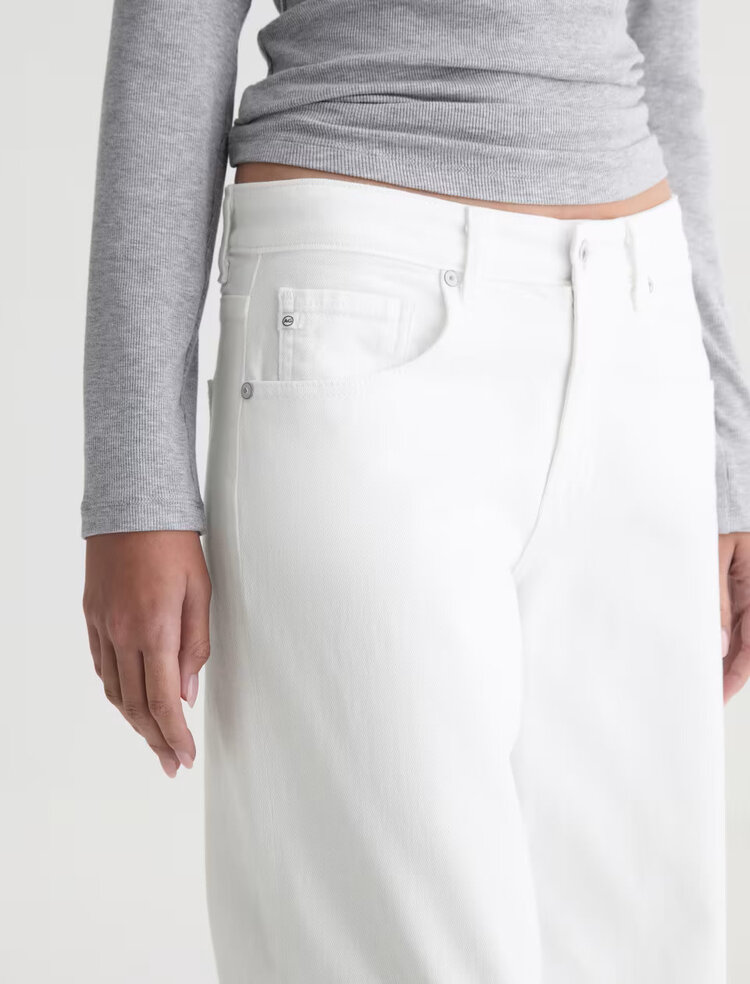 AG Denim Adria Jean Gallery White