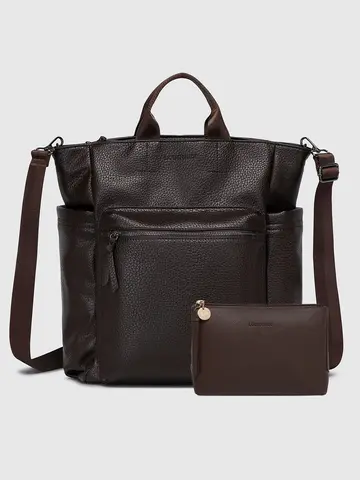 Louenhide Bronx Everyday Pouch Set Chocolate