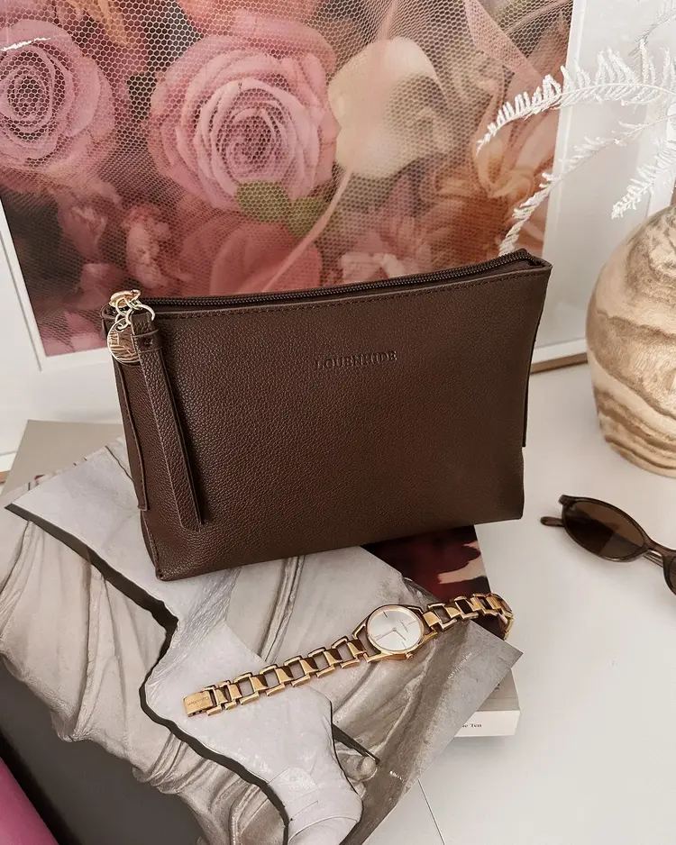 Louenhide Bronx Everyday Pouch Set Chocolate