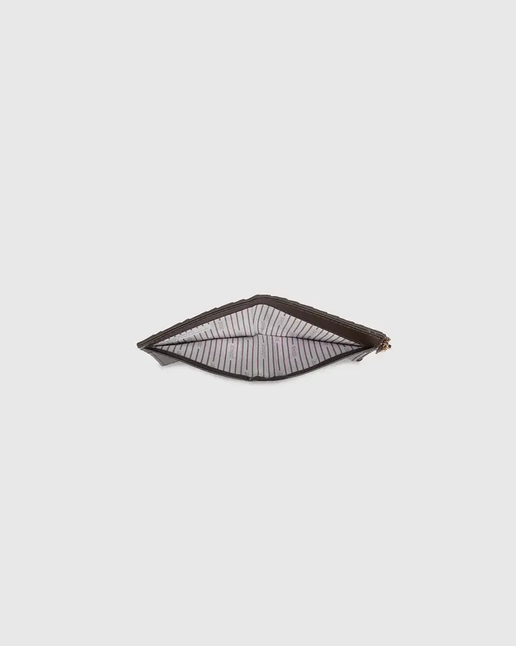 Louenhide Lily Woven Wallet Chocolate