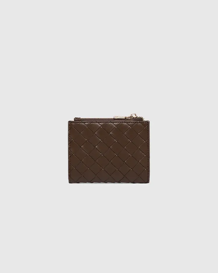 Louenhide Lily Woven Wallet Chocolate
