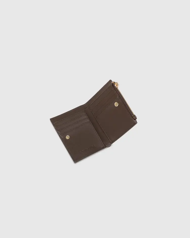 Louenhide Lily Woven Wallet Chocolate