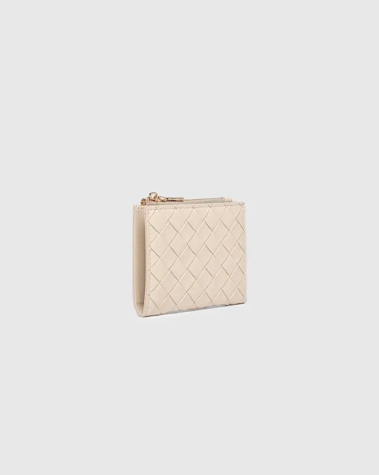 Louenhide Lily Woven Wallet Malt