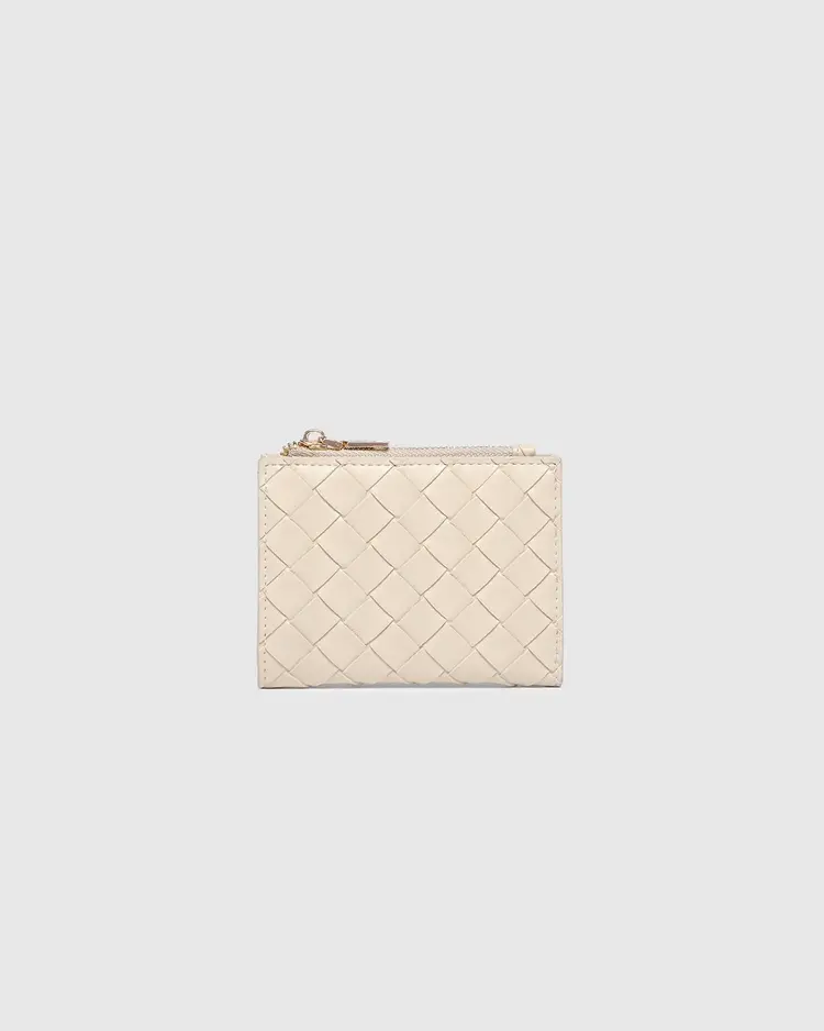 Louenhide Lily Woven Wallet Malt