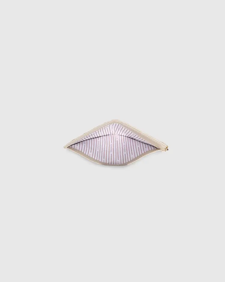 Louenhide Lily Woven Wallet Malt