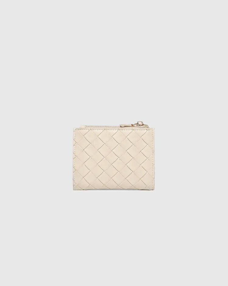 Louenhide Lily Woven Wallet Malt