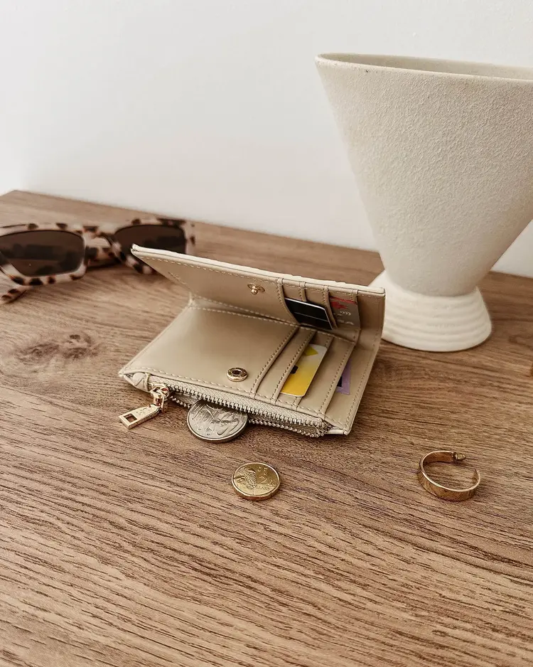 Louenhide Lily Woven Wallet Malt
