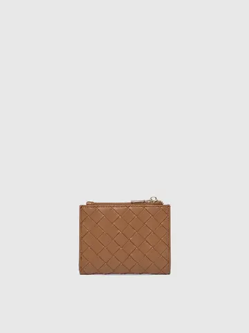 Louenhide Lily Woven Wallet Tan