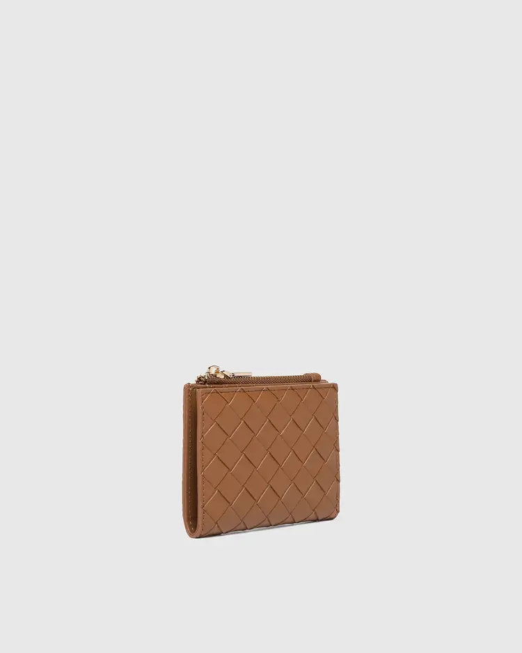 Louenhide Lily Woven Wallet Tan