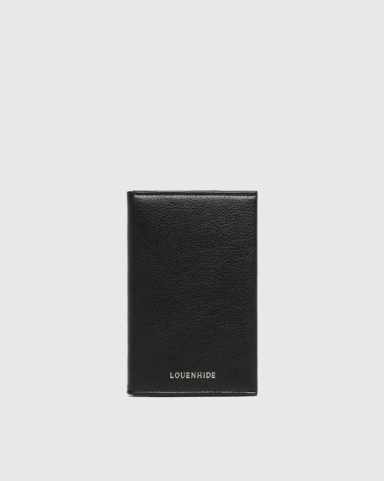 Louenhide Venice Passport Holder Black