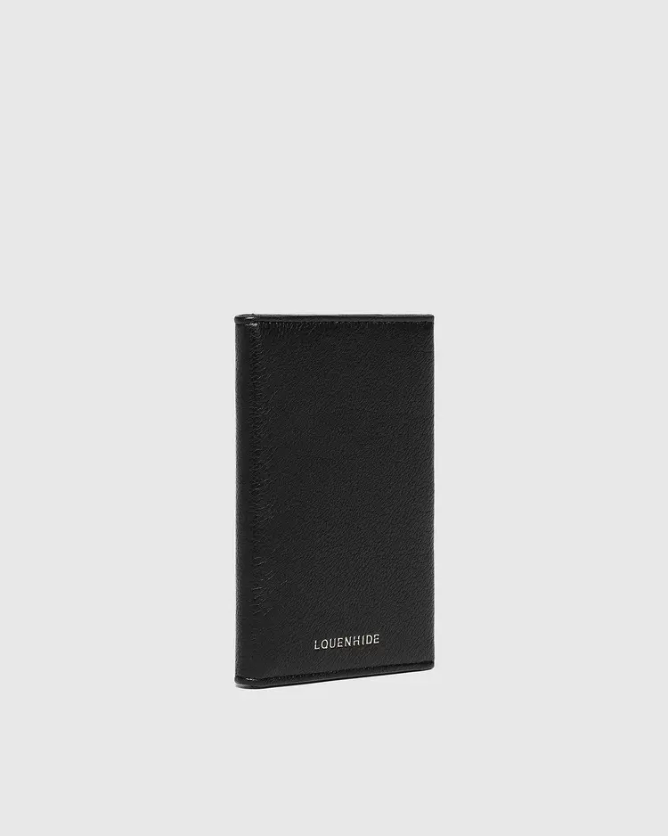 Louenhide Venice Passport Holder Black