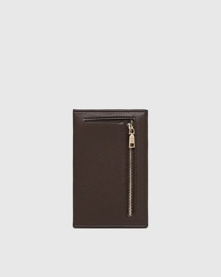 Louenhide Venice Passport Holder Chocolate