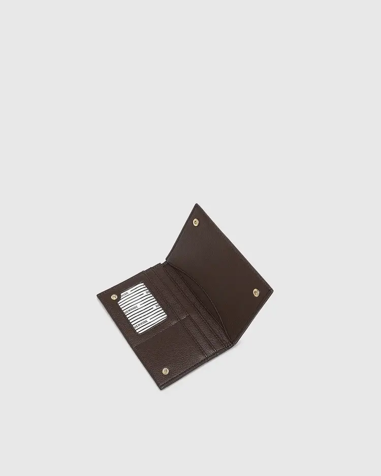 Louenhide Venice Passport Holder Chocolate