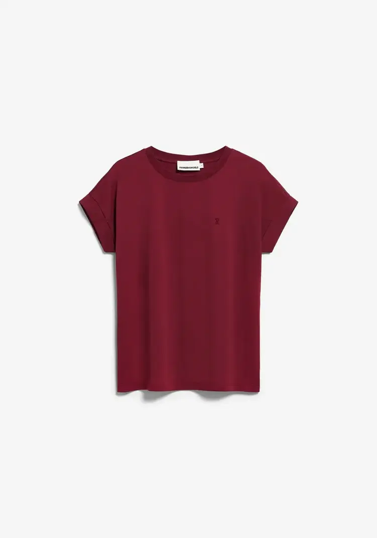 Armedangels IDAARA T-Shirt Velvet Red