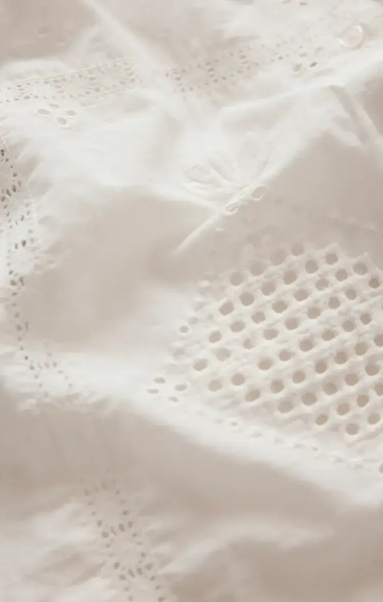 ZSupply Annabelle Eyelet Dress White