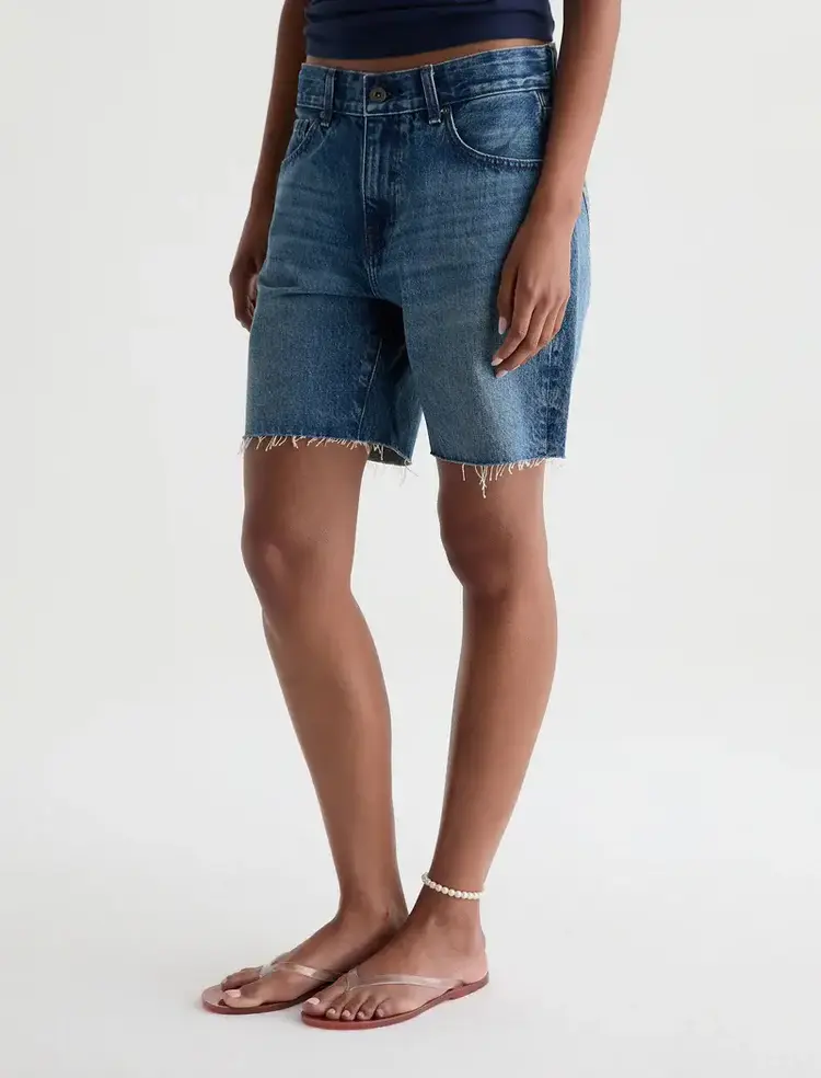 AG Denim Ex-Boyfriend Short Nouveau