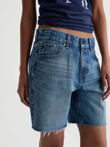 AG Denim Ex-Boyfriend Short Nouveau
