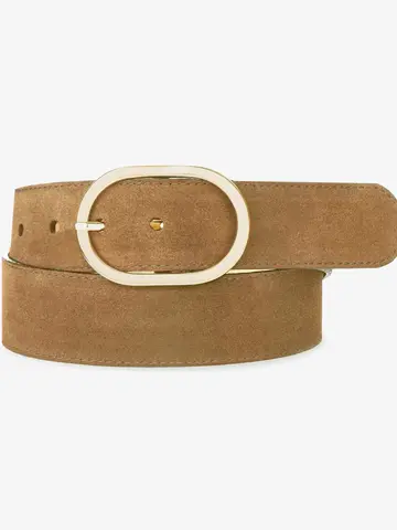 Brave Leather Medora Suede Belt Olivetta
