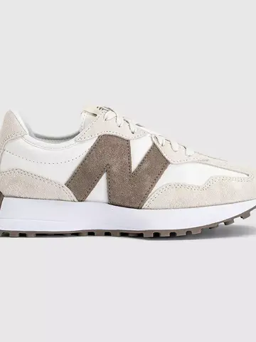 New Balance 327 Sneaker Linen Sea Salt & Mushroom