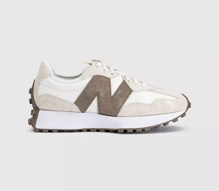 New Balance 327 Sneaker Linen Sea Salt & Mushroom