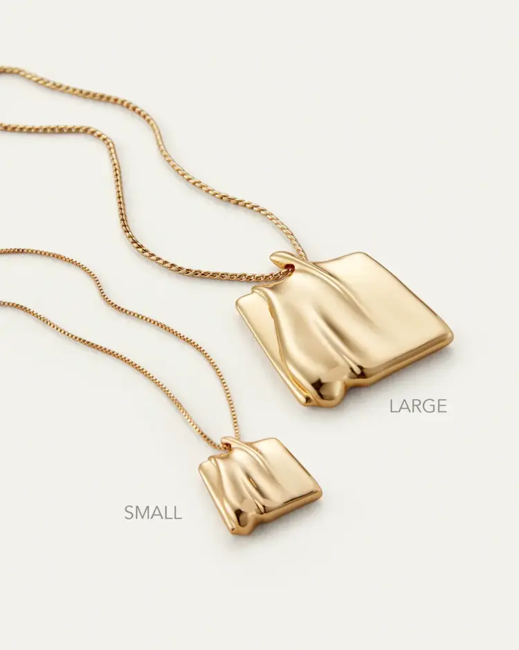 Jenny Bird Sundra Pendant Necklace Gold