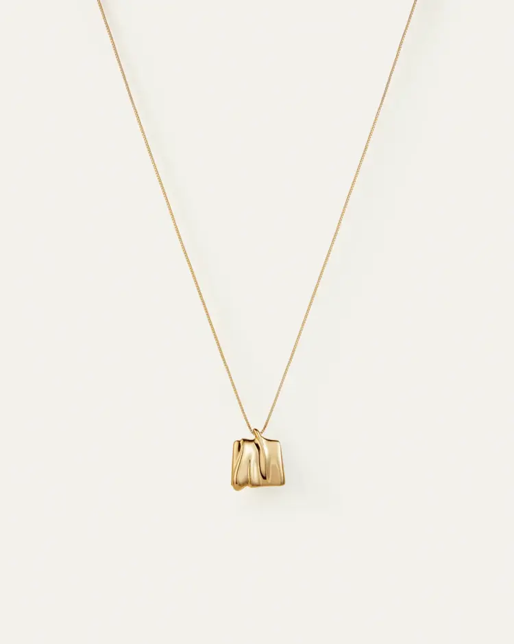 Jenny Bird Sundra Pendant Necklace Gold