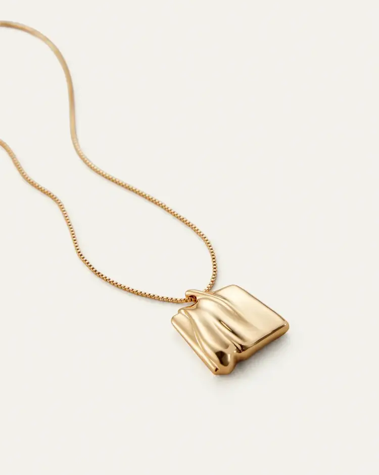 Jenny Bird Sundra Pendant Necklace Gold
